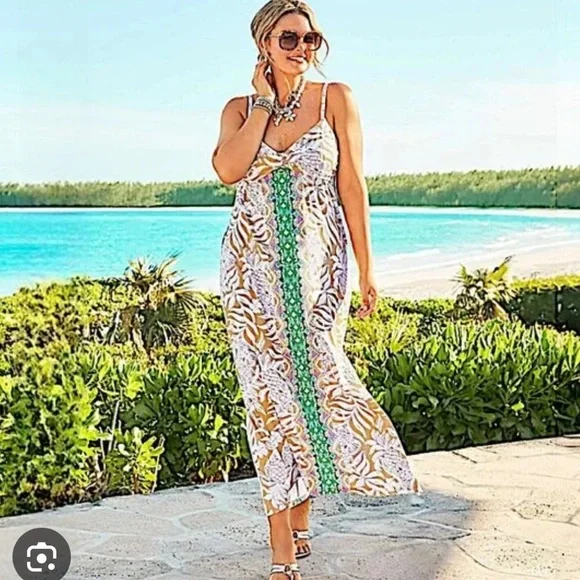 chinese dress ladies Lilly Pulitzer Fresia Stretch Maxi Shift Dress